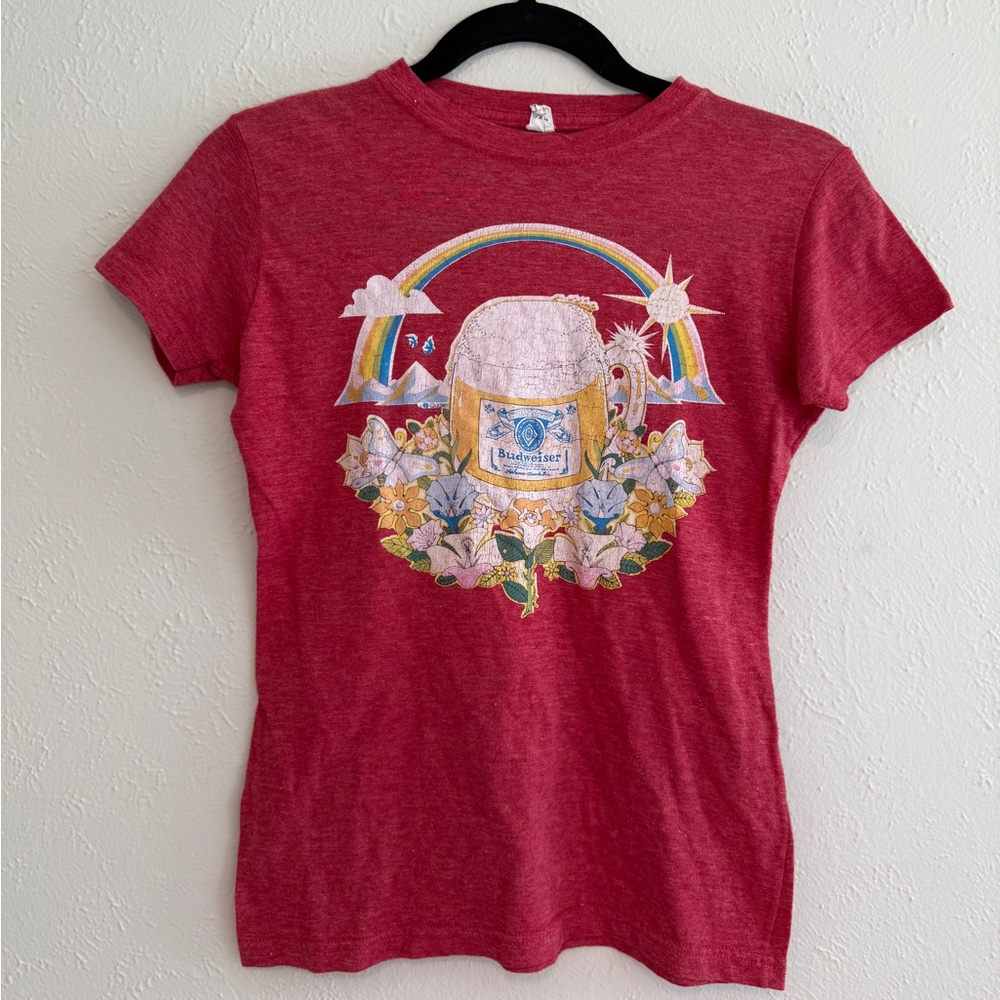 Vintage Budweiser graphic tshirt